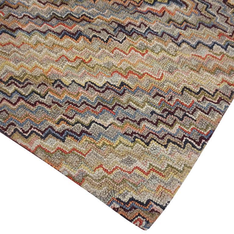 Early 20th Century American Hooked Rug In Good Condition For Sale In New York, NY