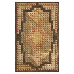 Early 20th Century American Hooked Rug
