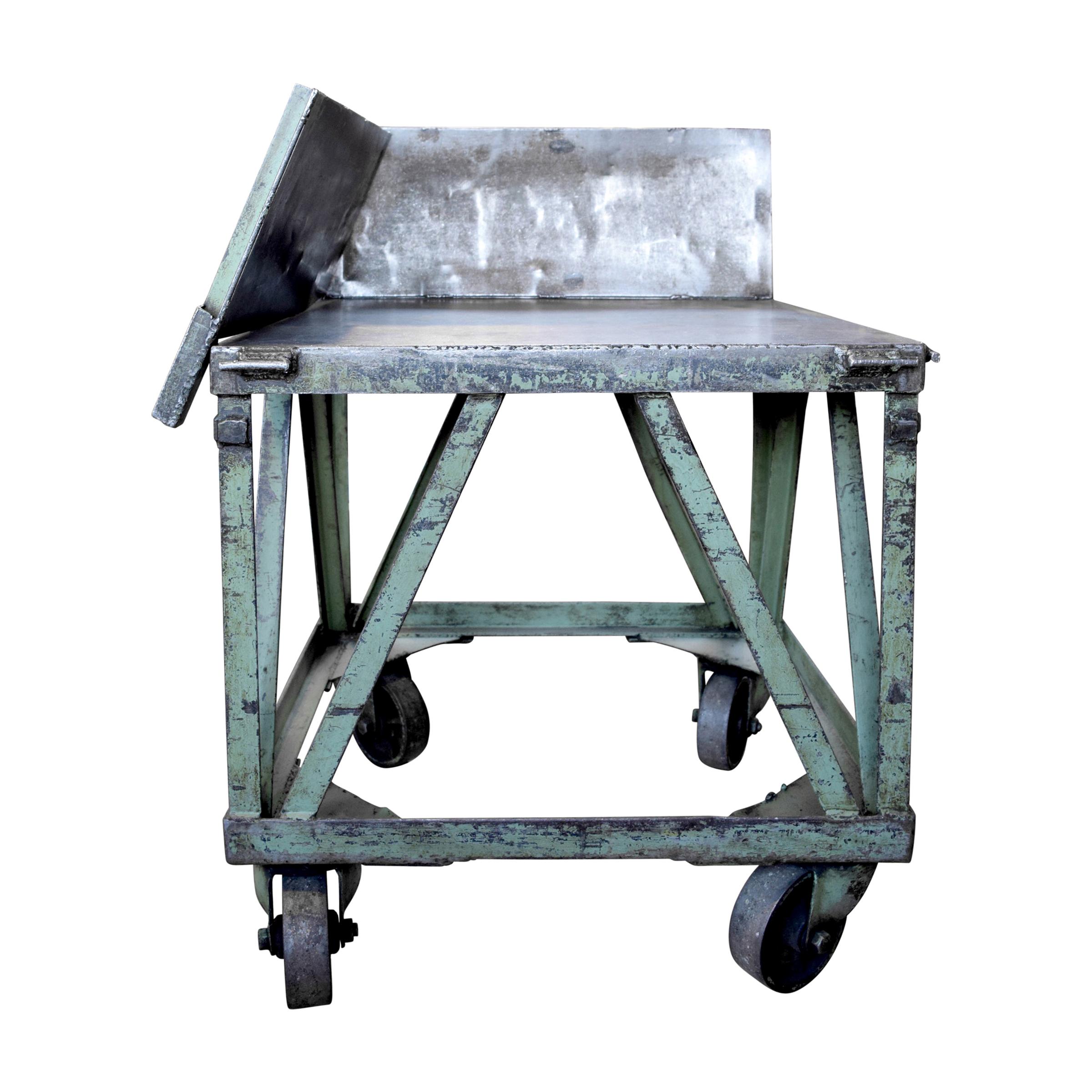 Early 20th Century American Industrial Cart from a Print Shop For Sale