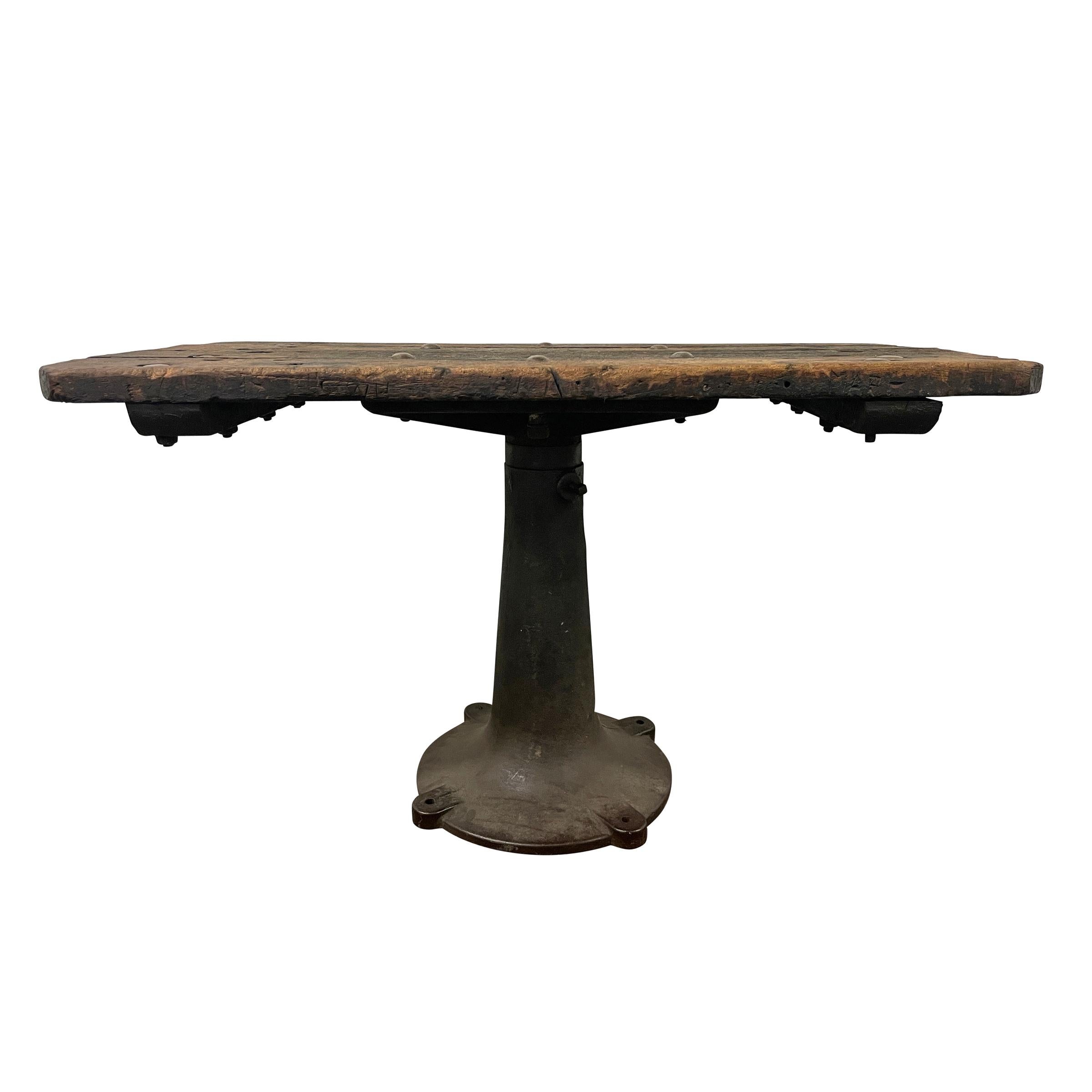 industrial console tables