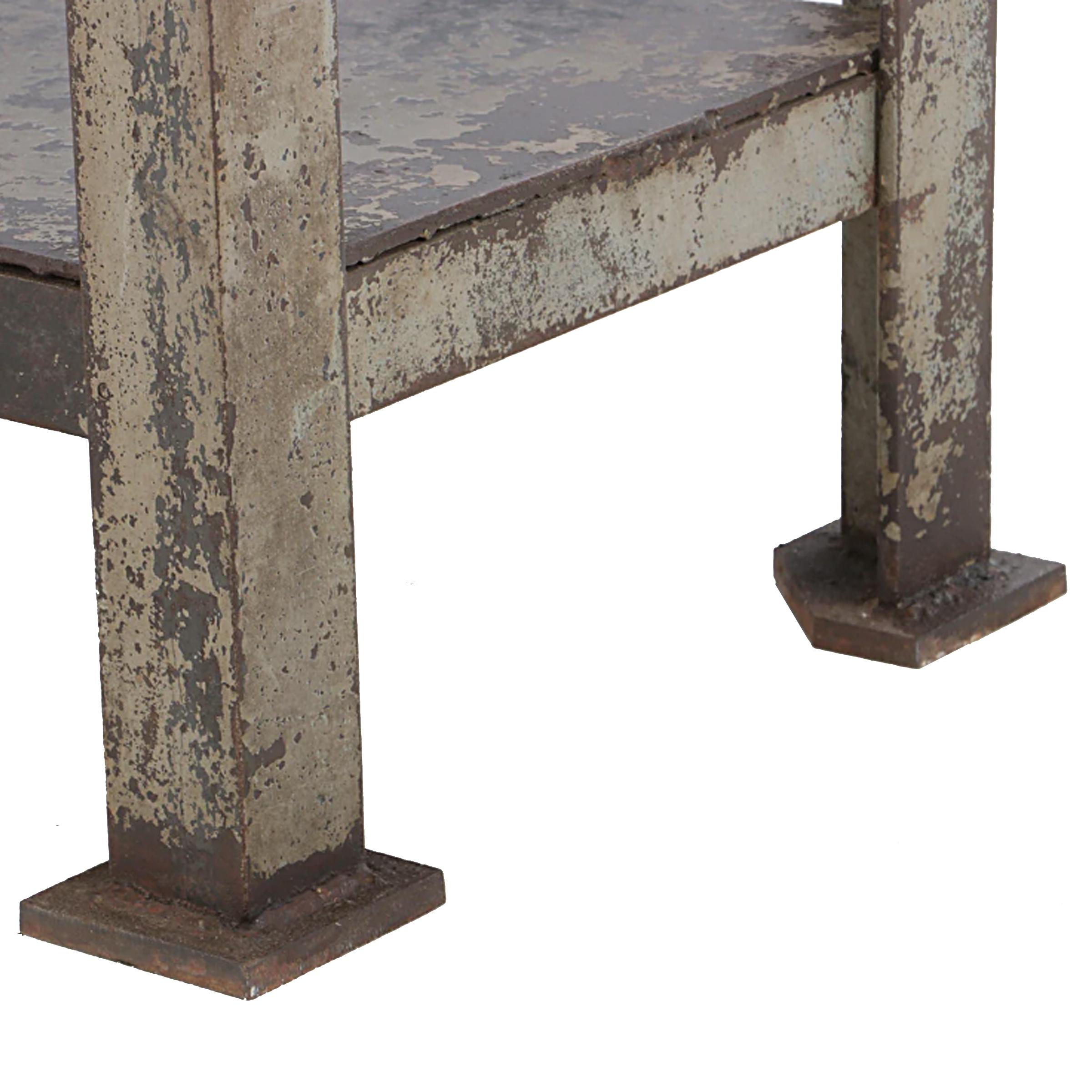 Early 20th Century American Industrial Table 4