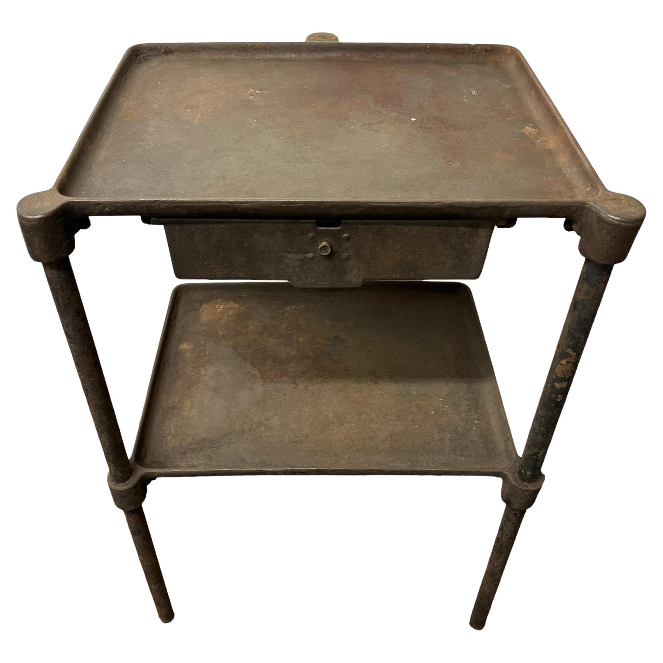 Early 20th Century American Industrial Table For Sale