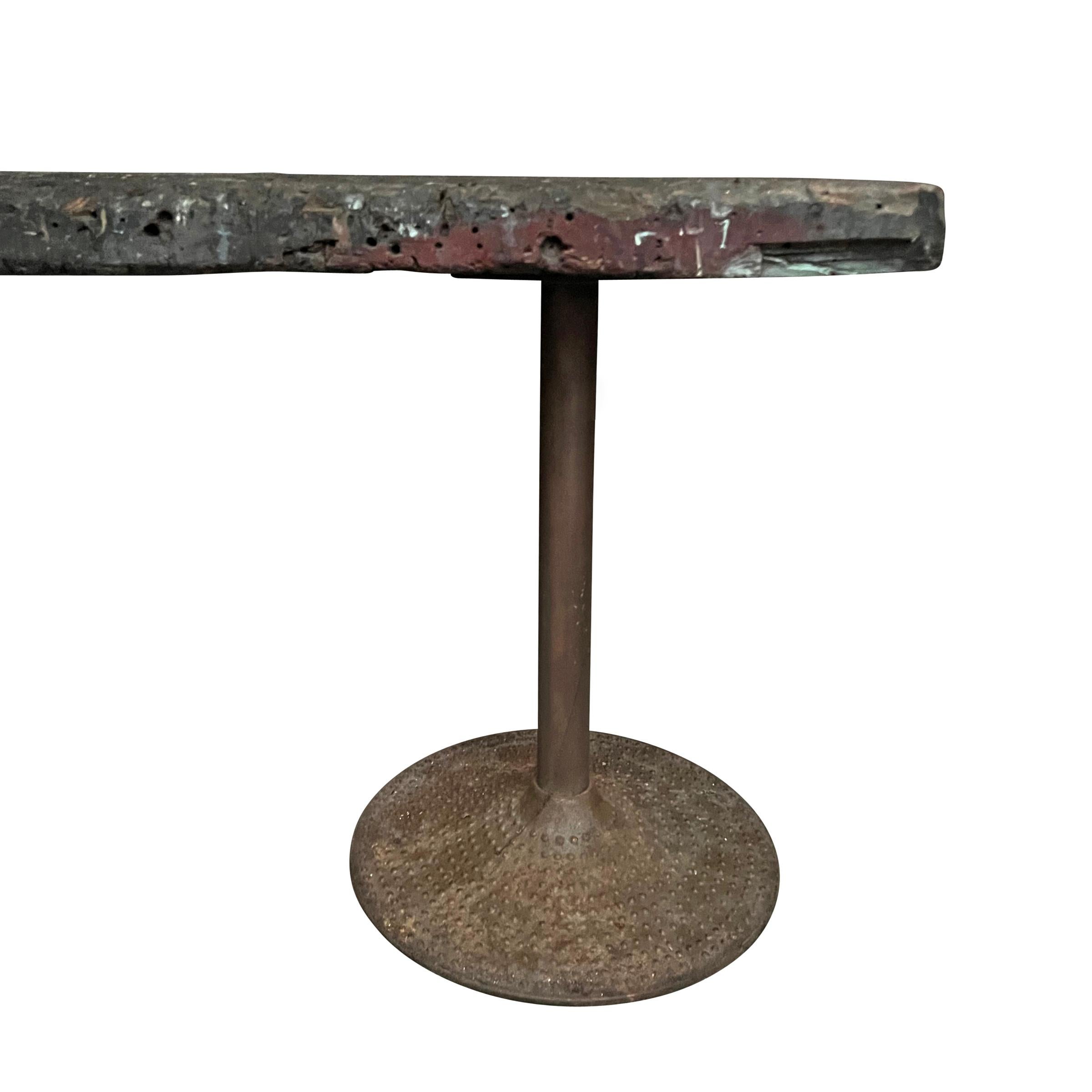 Early 20th Century American Industrial Work Table 6