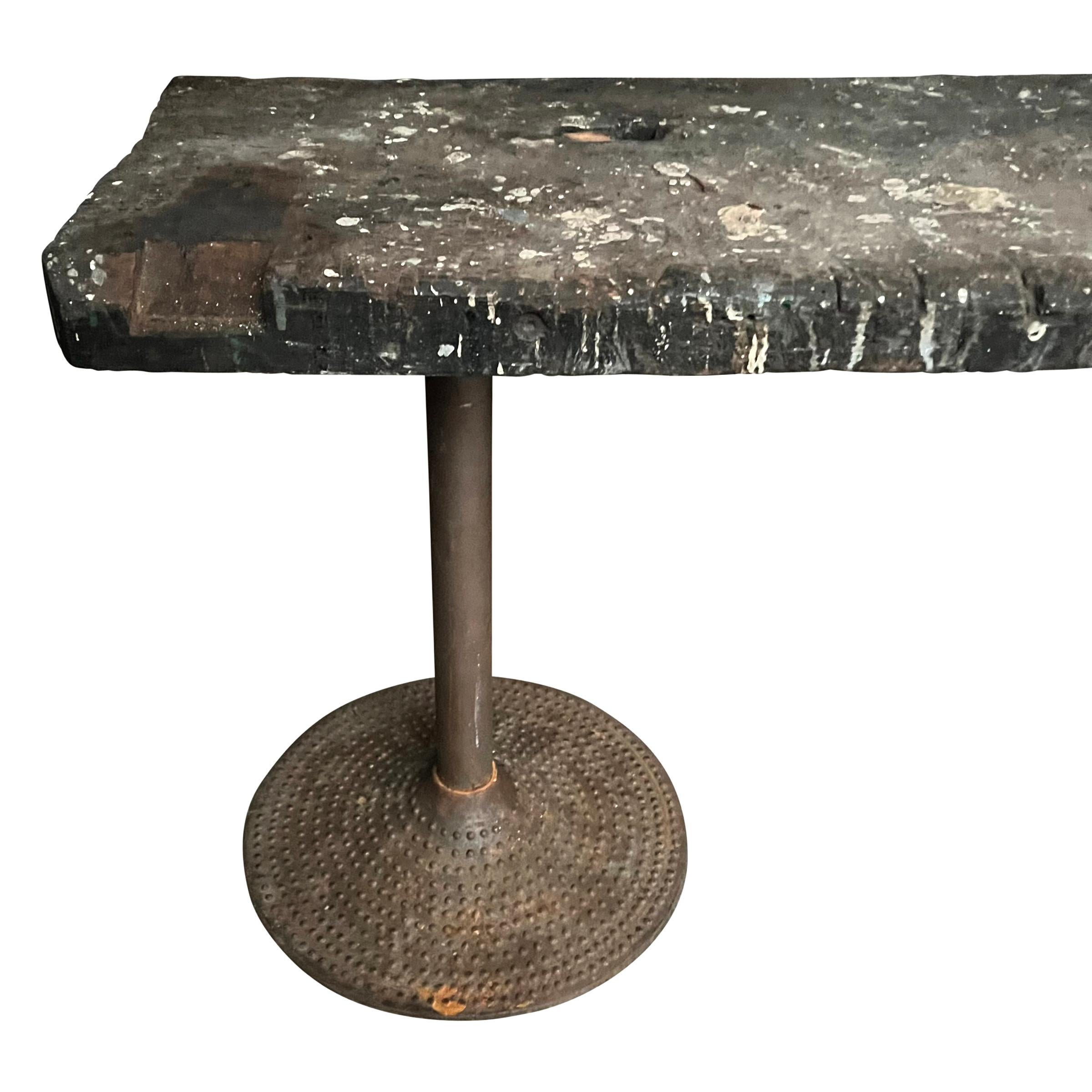 Early 20th Century American Industrial Work Table 3