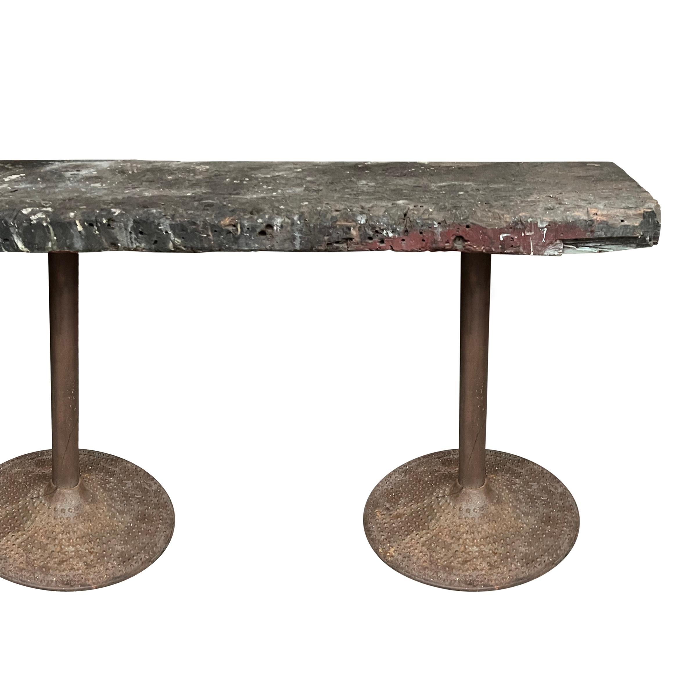 Early 20th Century American Industrial Work Table 5
