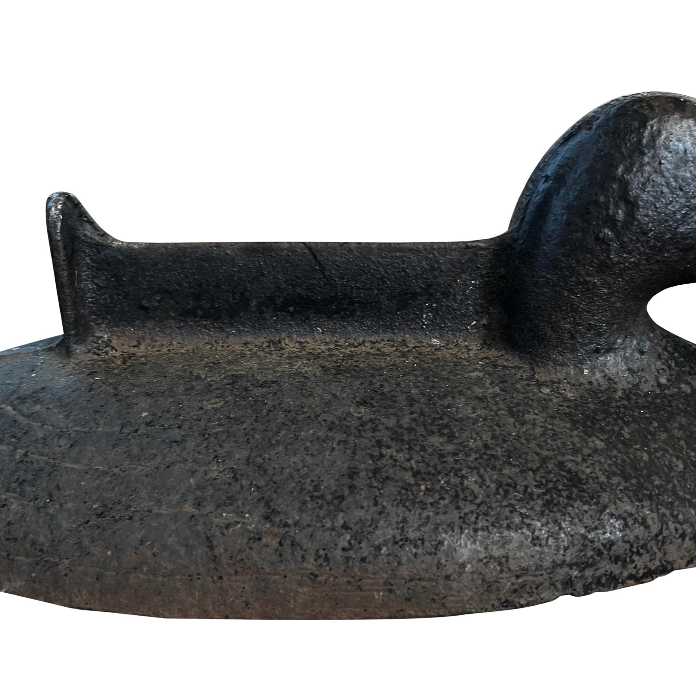 Early 20th Century American Iron Duck Boot Scrape For Sale 2