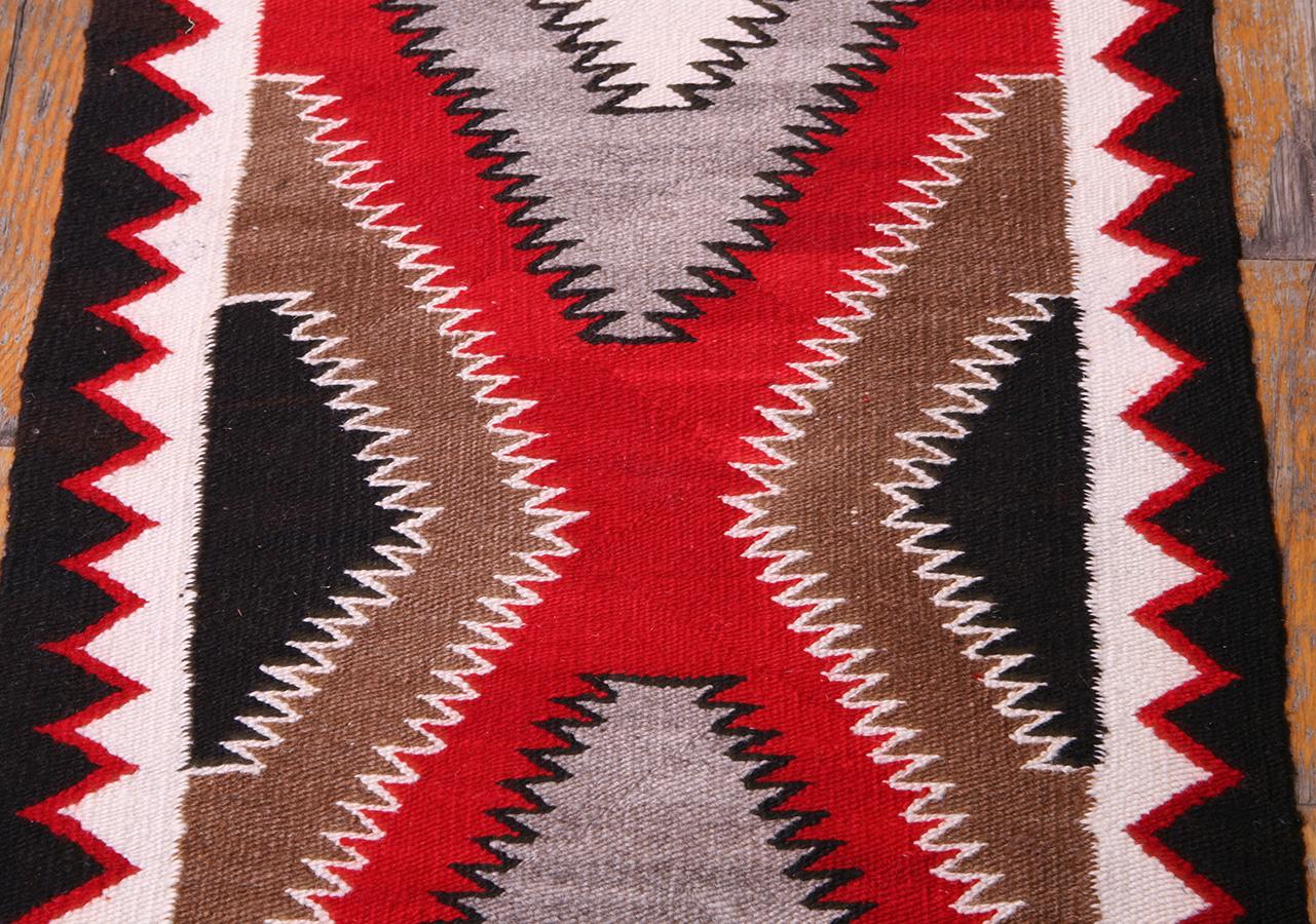 Lana Tappeto Navajo americano dei primi del Novecento ( 2'2
