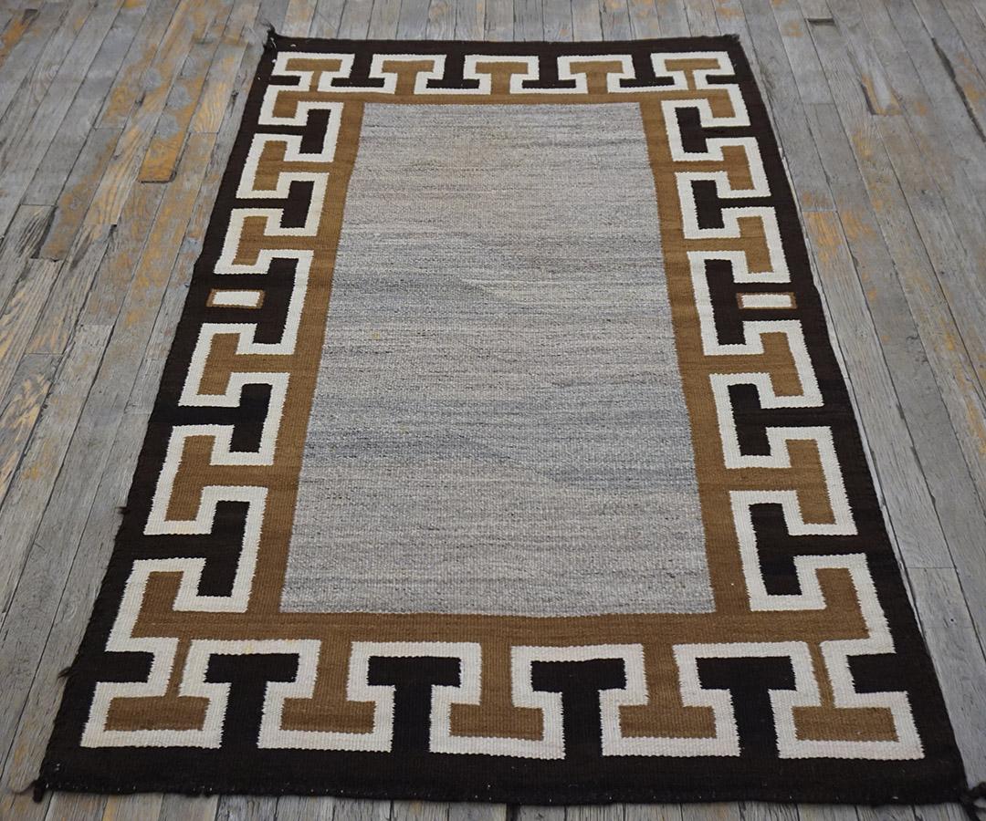 Early 20th Century American Navajo Carpet, Size: 3' 2