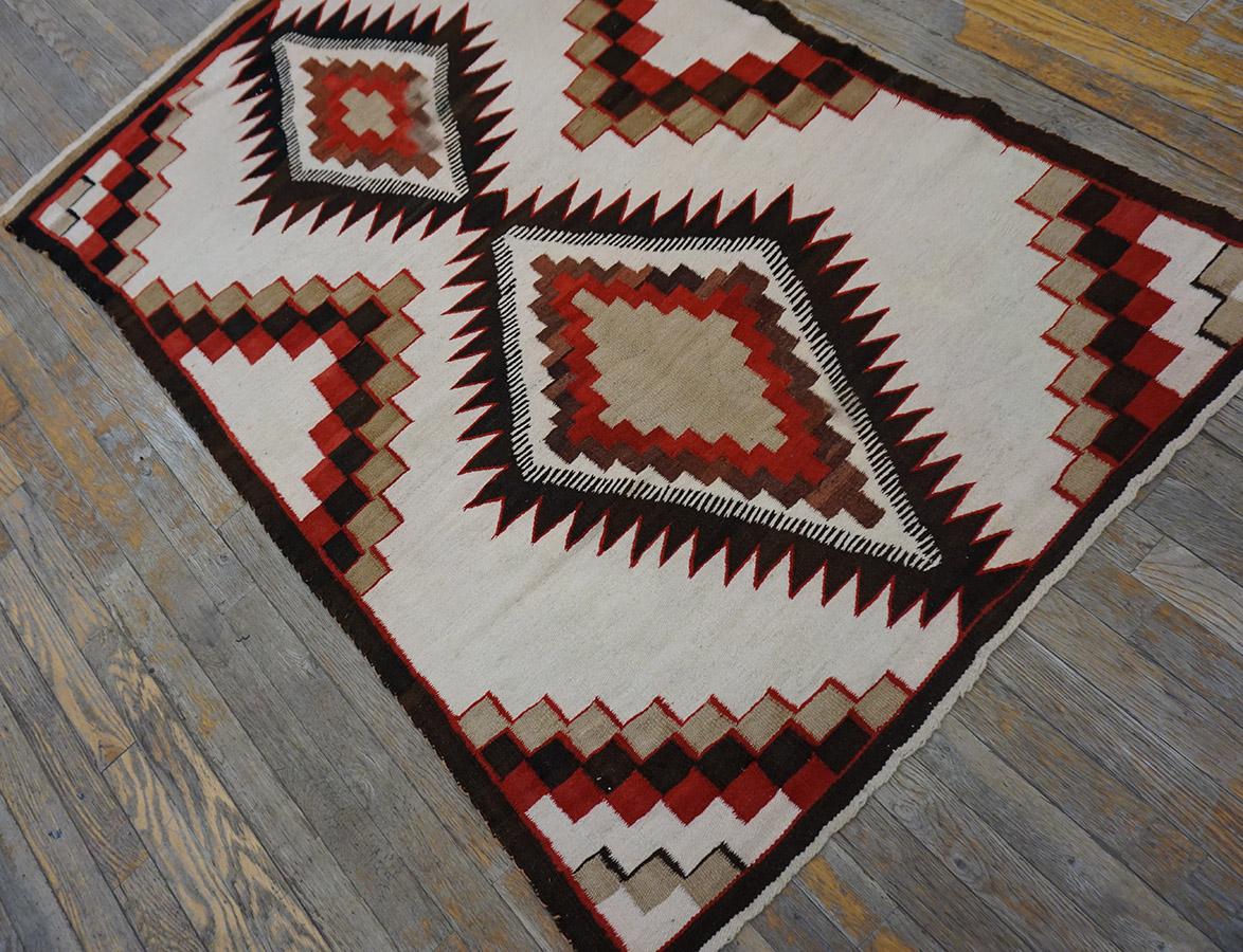 Mid-20th Century Early 20th Century American Navajo Carpet ( 3'4