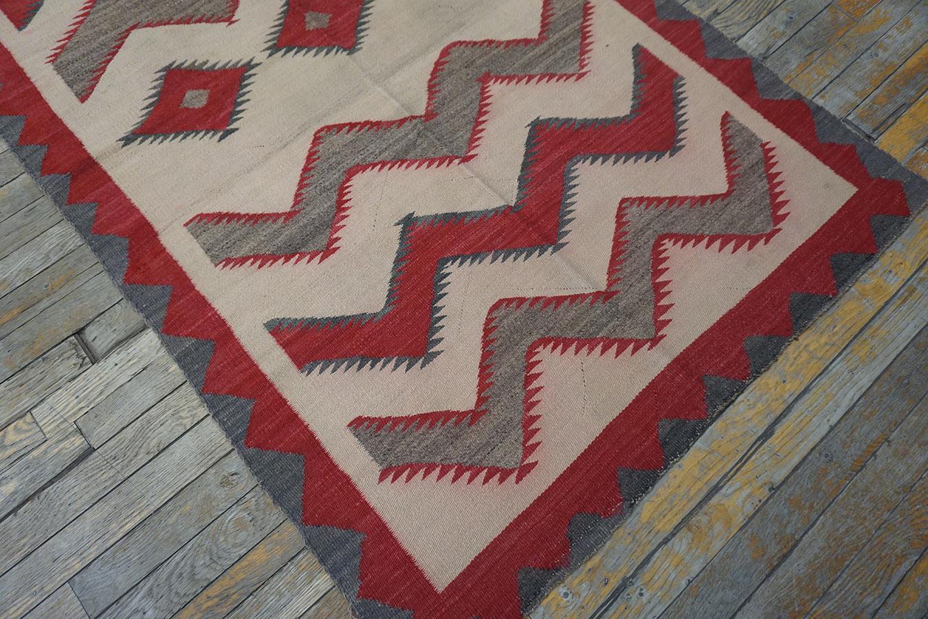 Early 20th Century American Navajo Carpet ( 3'7