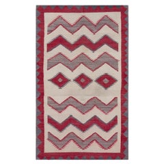 Antique Early 20th Century American Navajo Carpet ( 3'7" x 6' - 109 x 183 )