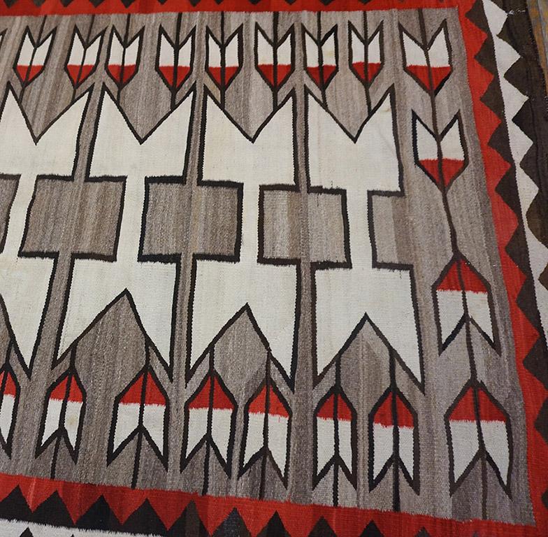 Mid-20th Century Early 20th Century American Navajo Carpet ( 4'2