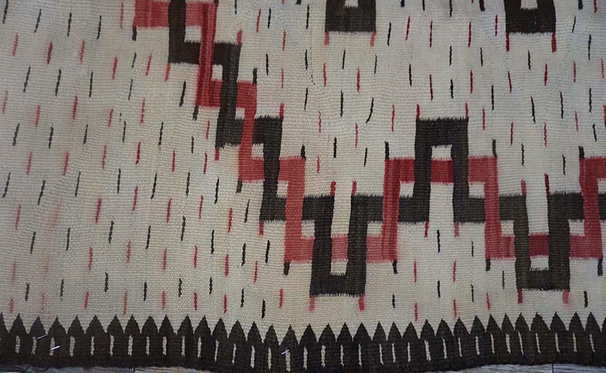 Alfombra Navajo Americana de principios del siglo XX ( 5' x 6'10