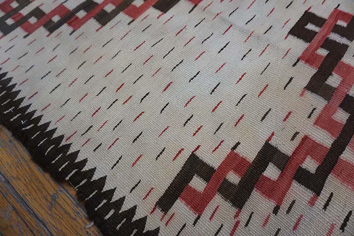 Alfombra Navajo Americana de principios del siglo XX ( 5' x 6'10