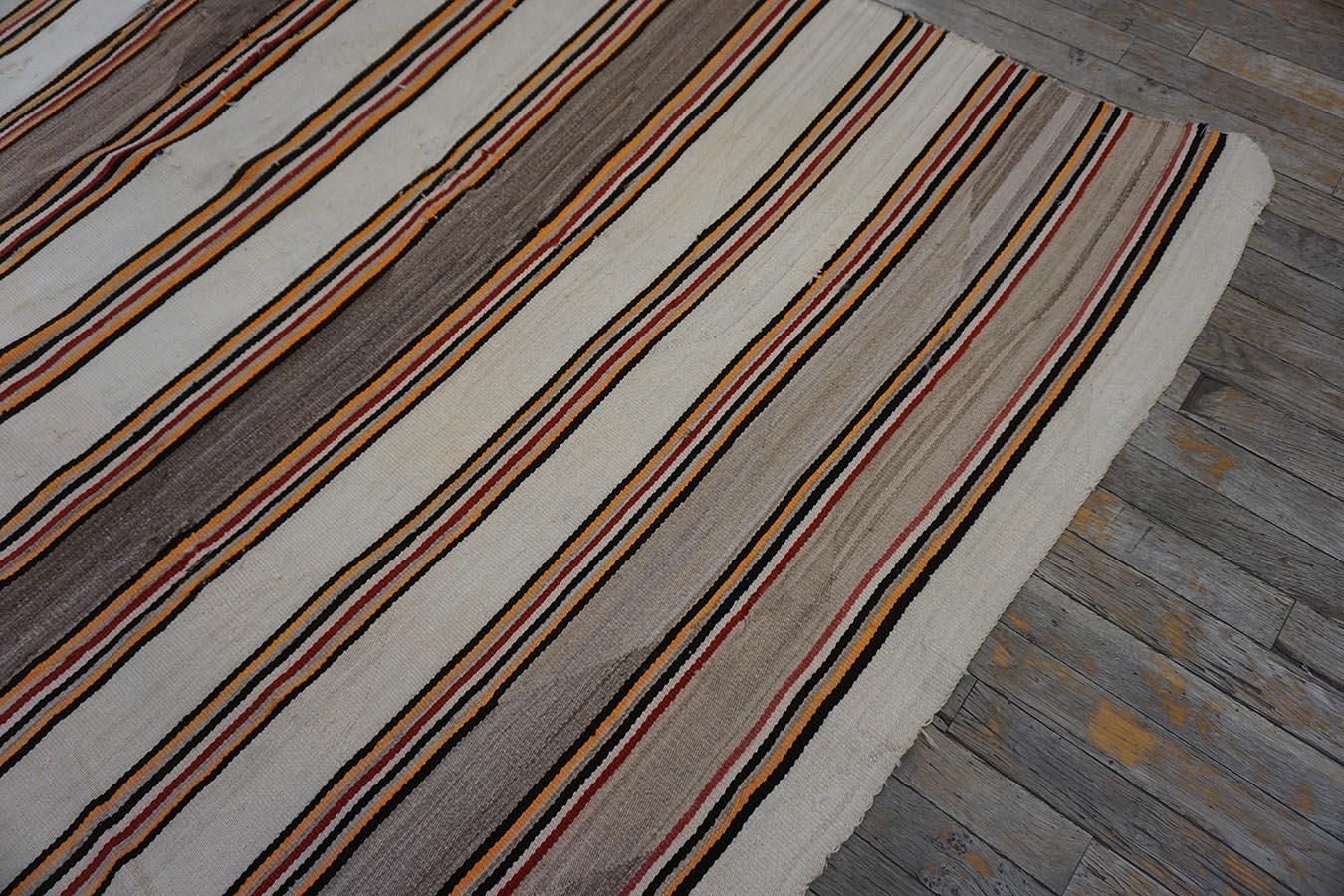 Alfombra navajo americana de principios del siglo XX ( 5 x 6'6