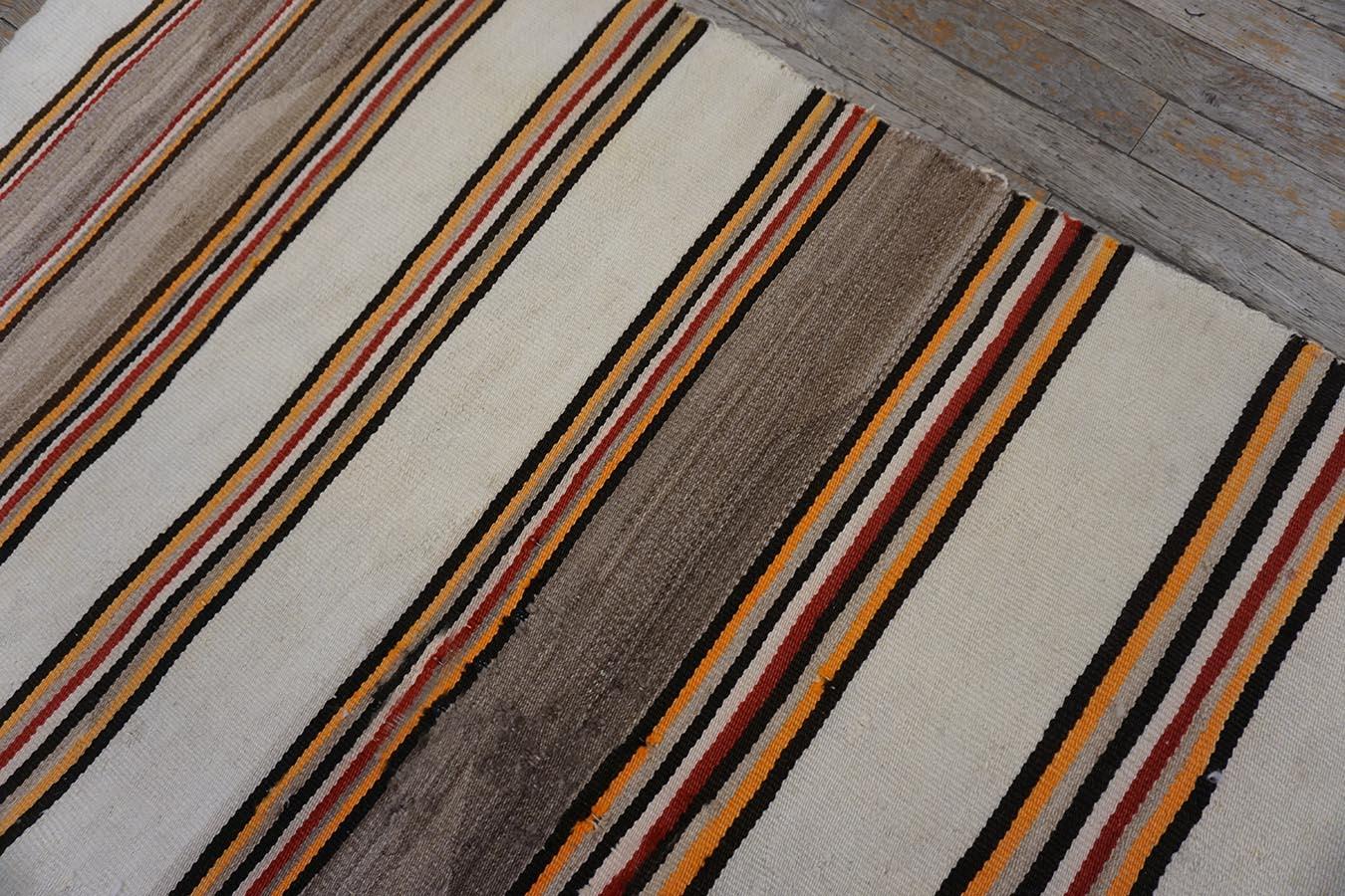 Alfombra navajo americana de principios del siglo XX ( 5 x 6'6