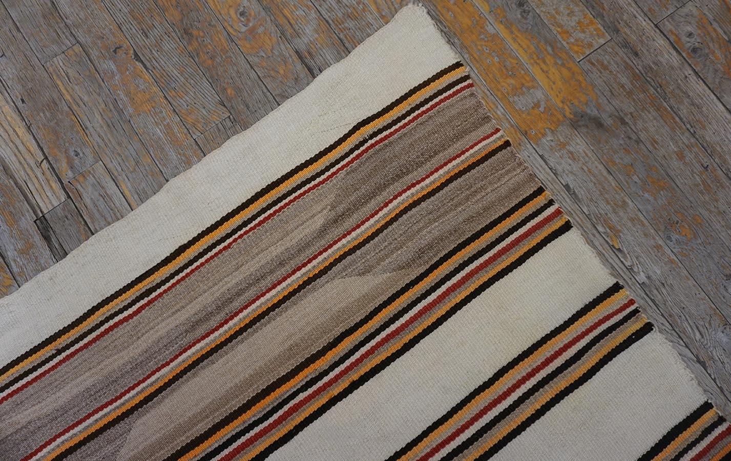 Alfombra navajo americana de principios del siglo XX ( 5 x 6'6