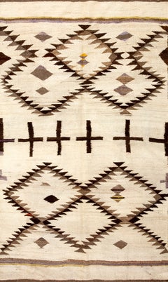 Early 20th Century American Navajo Carpet  ( 5'8" x 9' - 173 x 275 )