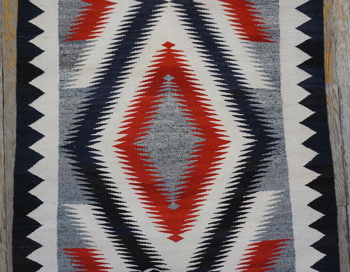 Early 20th Century American Navajo Carpet For Sale 5