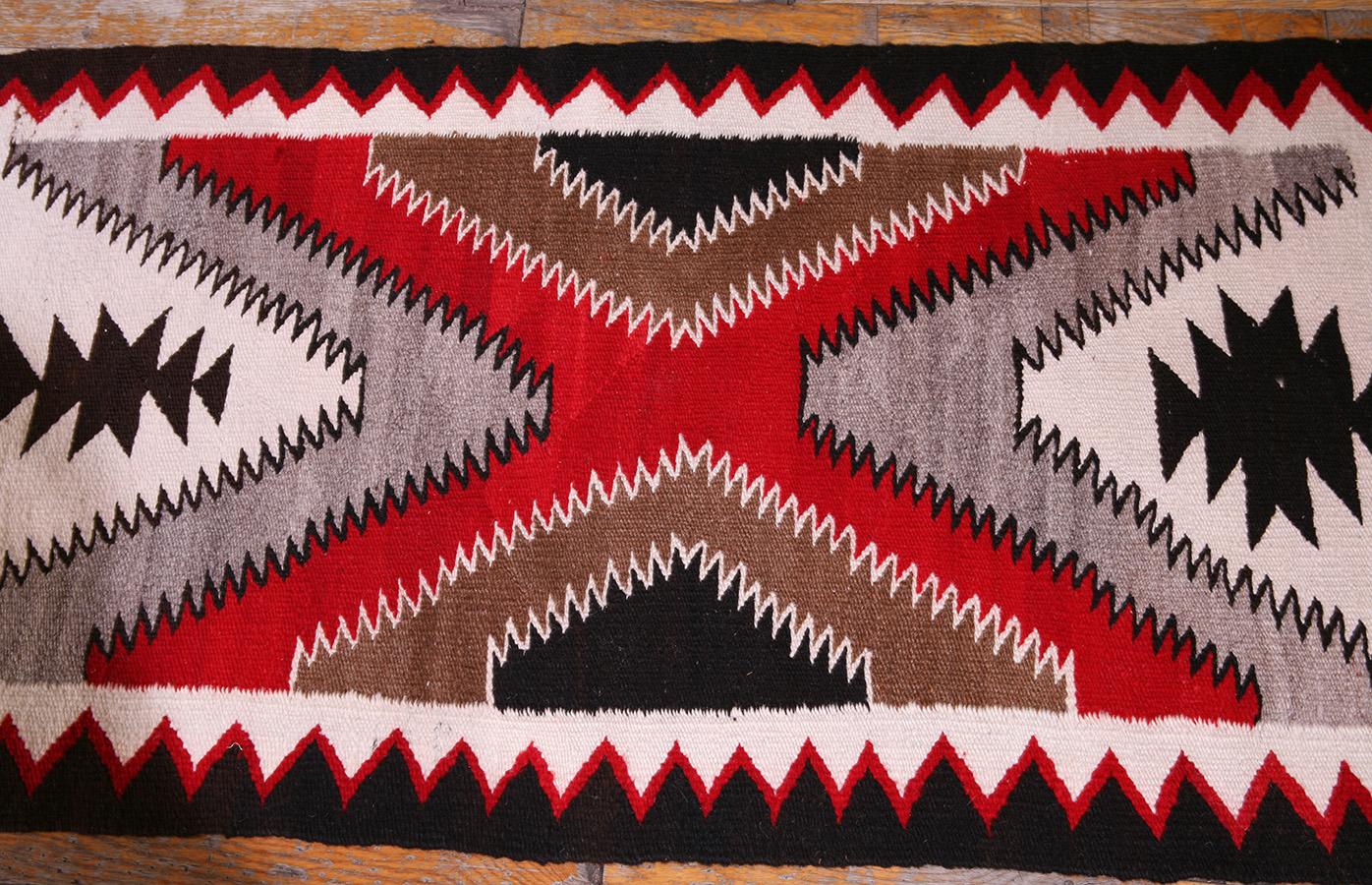 Early 20th Century American Navajo Carpet For Sale 6