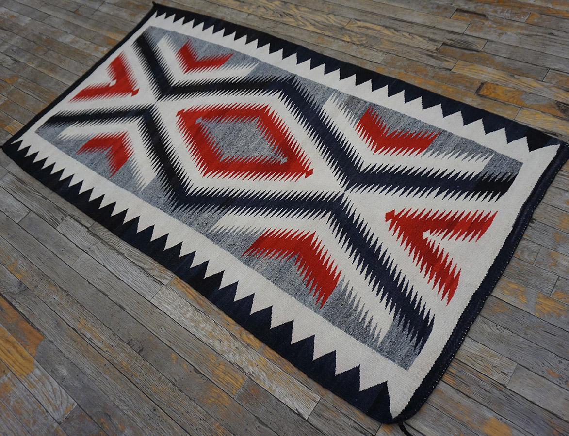 Early 20th Century American Navajo Carpet For Sale 6