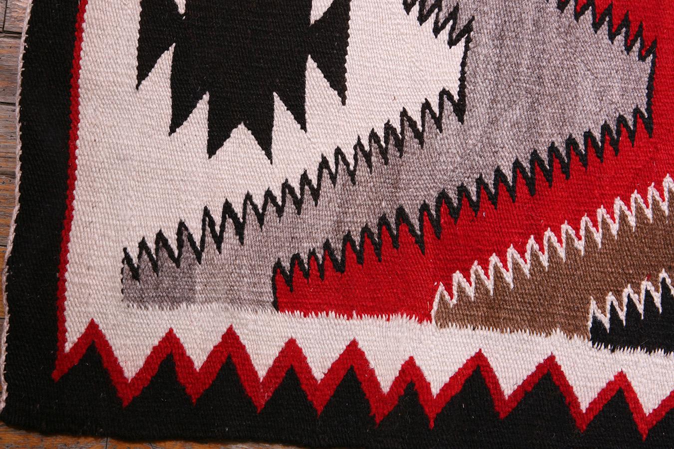 Early 20th Century American Navajo Carpet For Sale 8