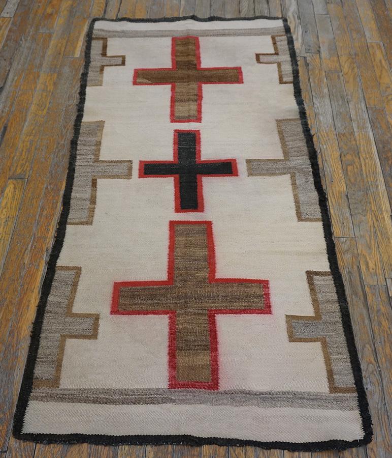 Early 20th Century American Navajo Carpet 2' 6