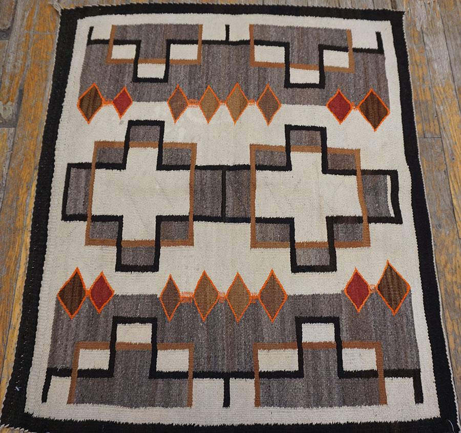 Early 20th Century American Navajo Carpet 2' 9