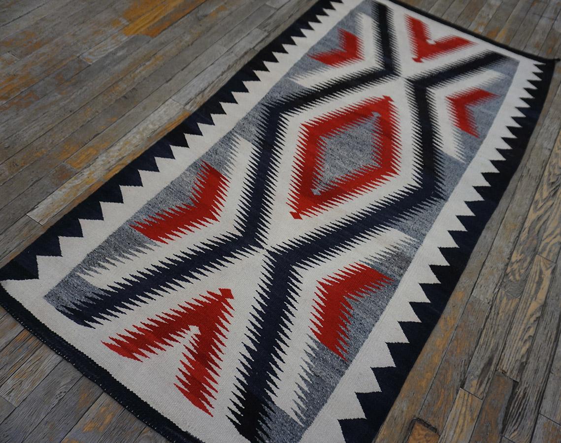 Early 20th Century American Navajo Carpet In Good Condition For Sale In New York, NY