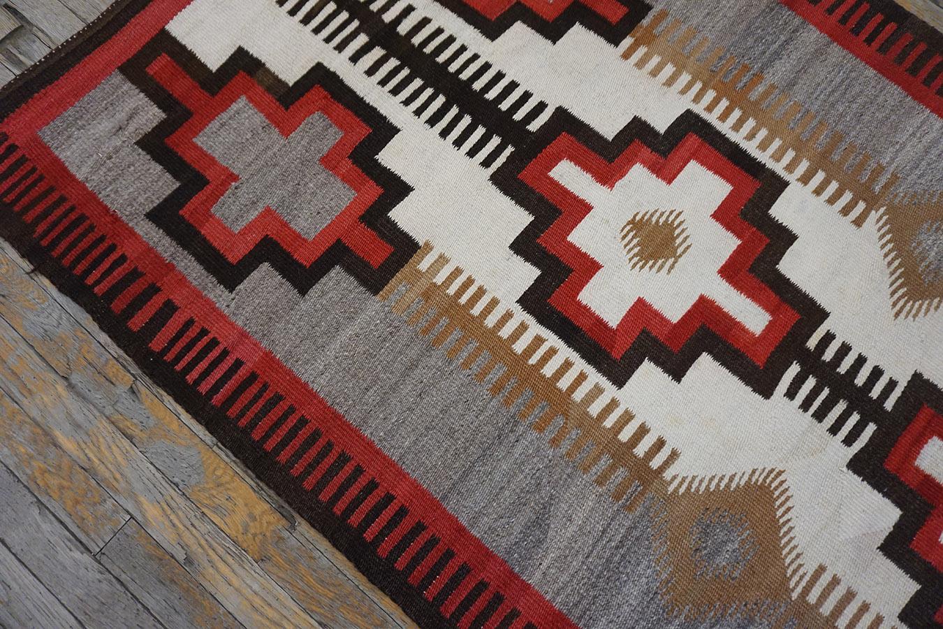 Inizio XX secolo Tappeto Navajo americano dei primi del Novecento in vendita