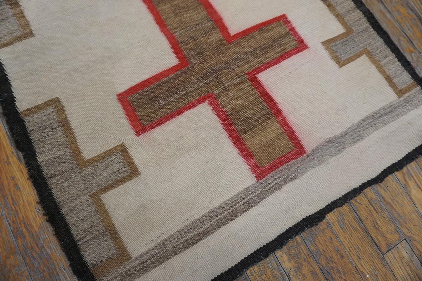 Early 20th Century American Navajo Carpet  For Sale 2