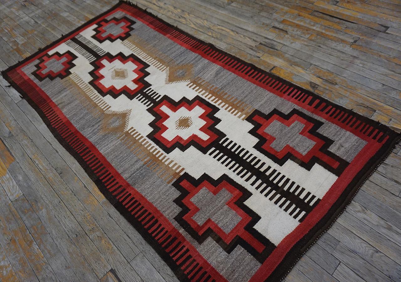Lana Tappeto Navajo americano dei primi del Novecento in vendita