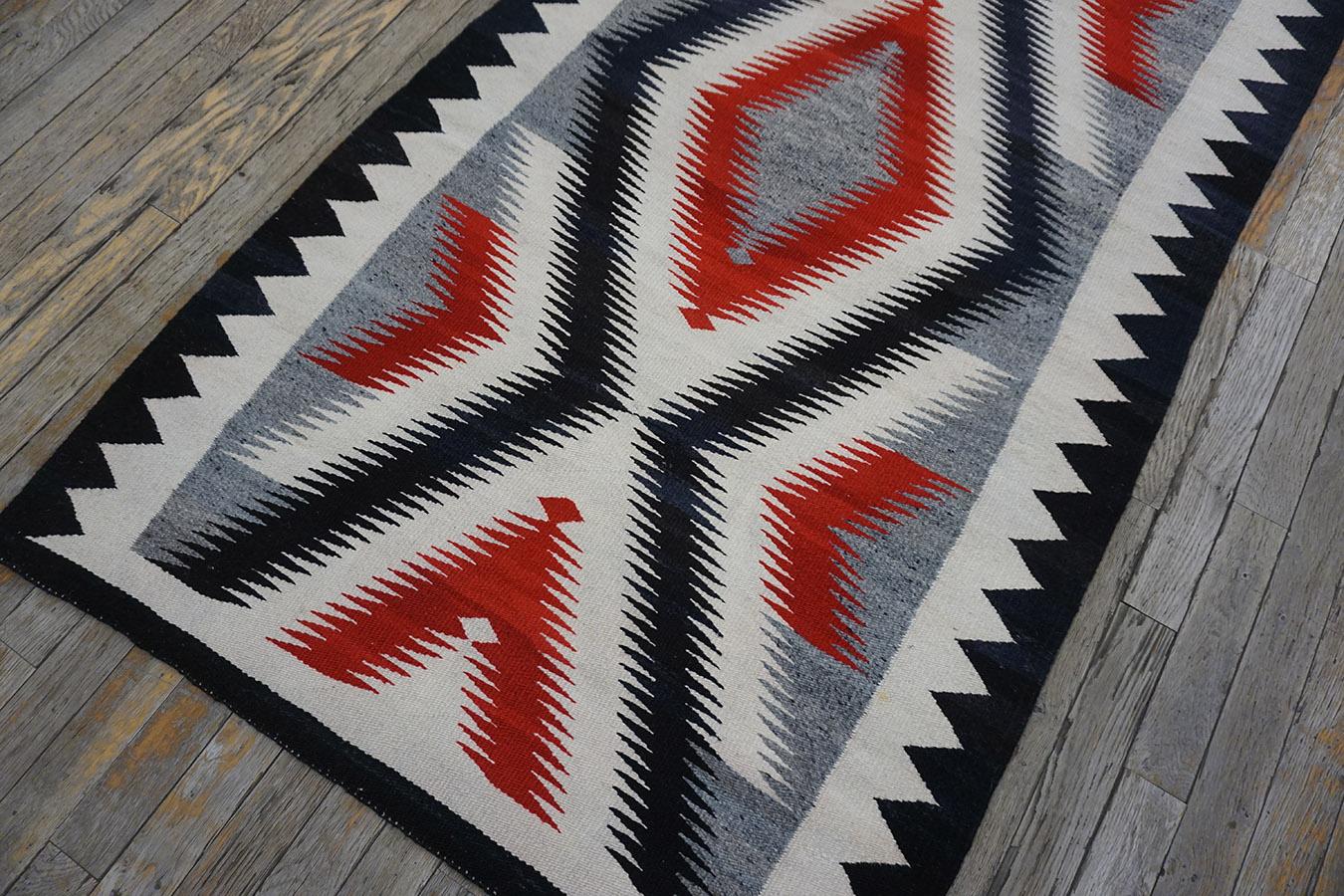 Early 20th Century American Navajo Carpet For Sale 2
