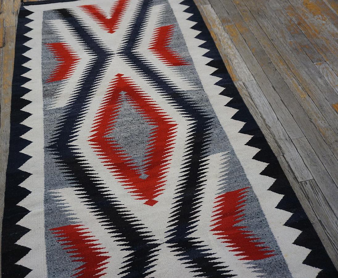 Early 20th Century American Navajo Carpet For Sale 3