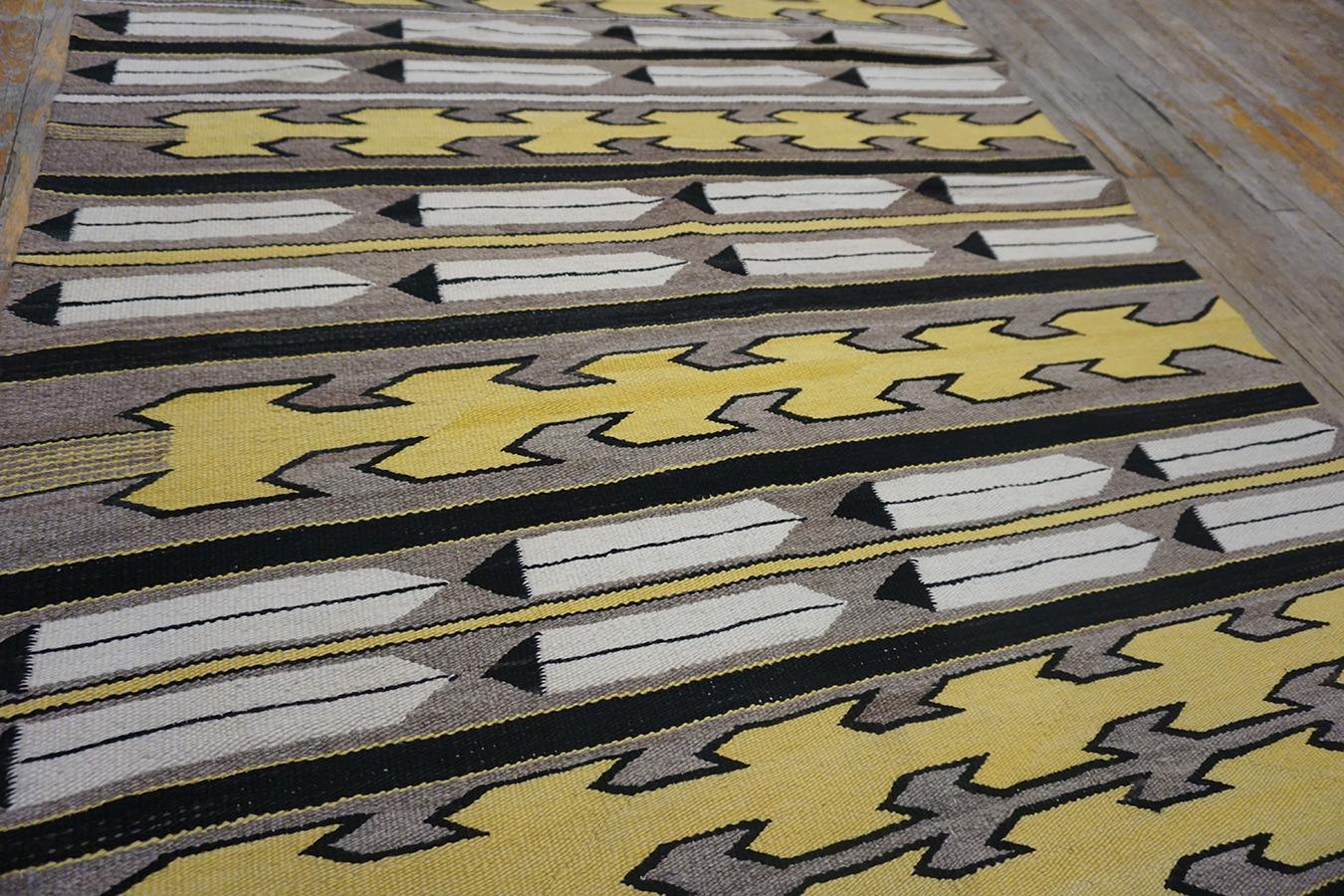 Amerikanischer Navajo-Teppich des frühen 20. Jahrhunderts mit Mais-Design im Angebot 7