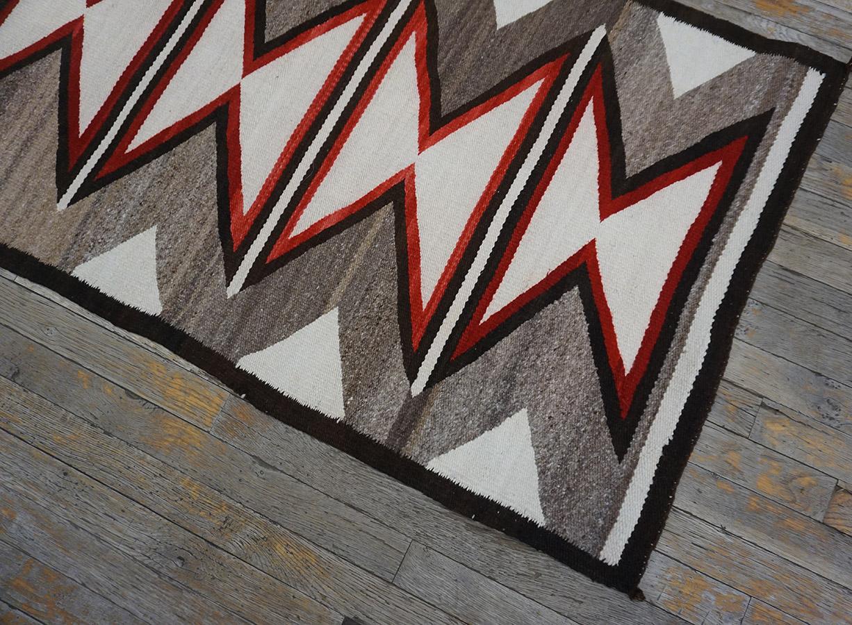 Tapis en cristal Navajo américain du début du 20e siècle en vente 4