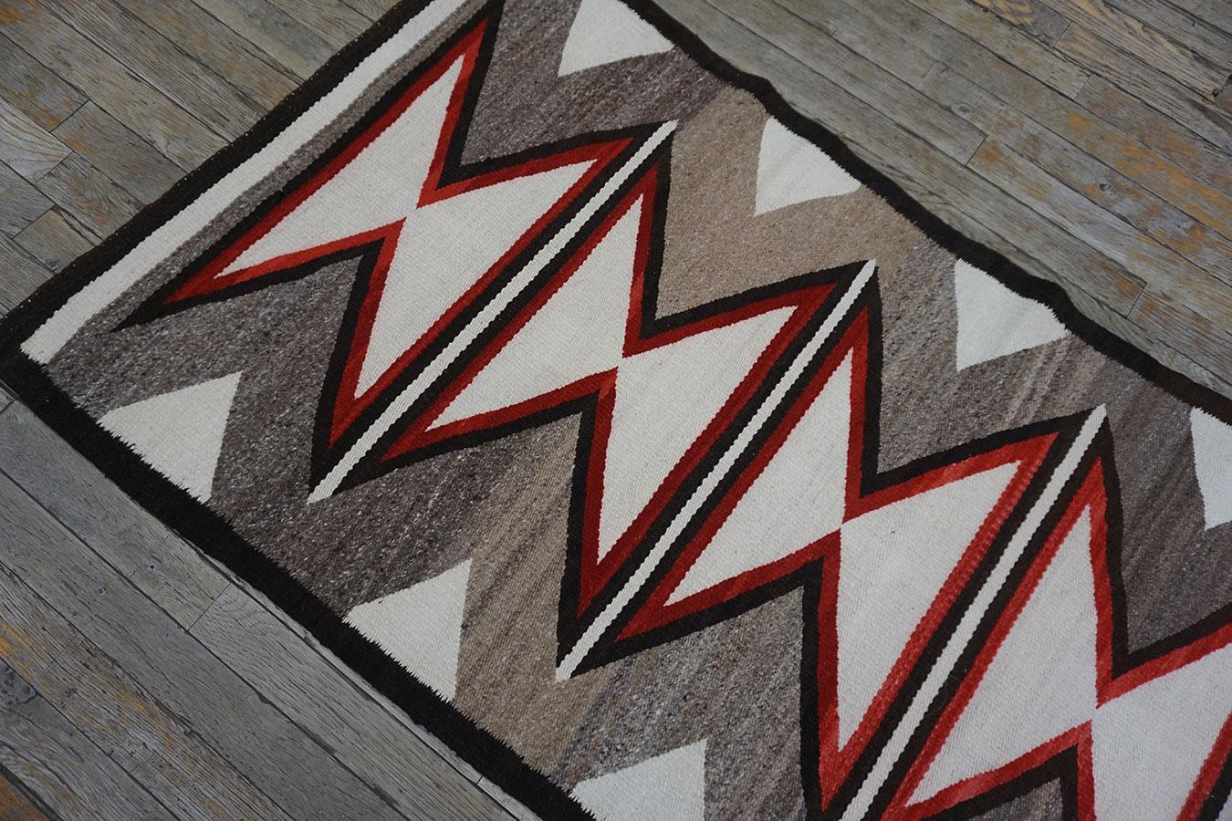 Tapis en cristal Navajo américain du début du 20e siècle en vente 6
