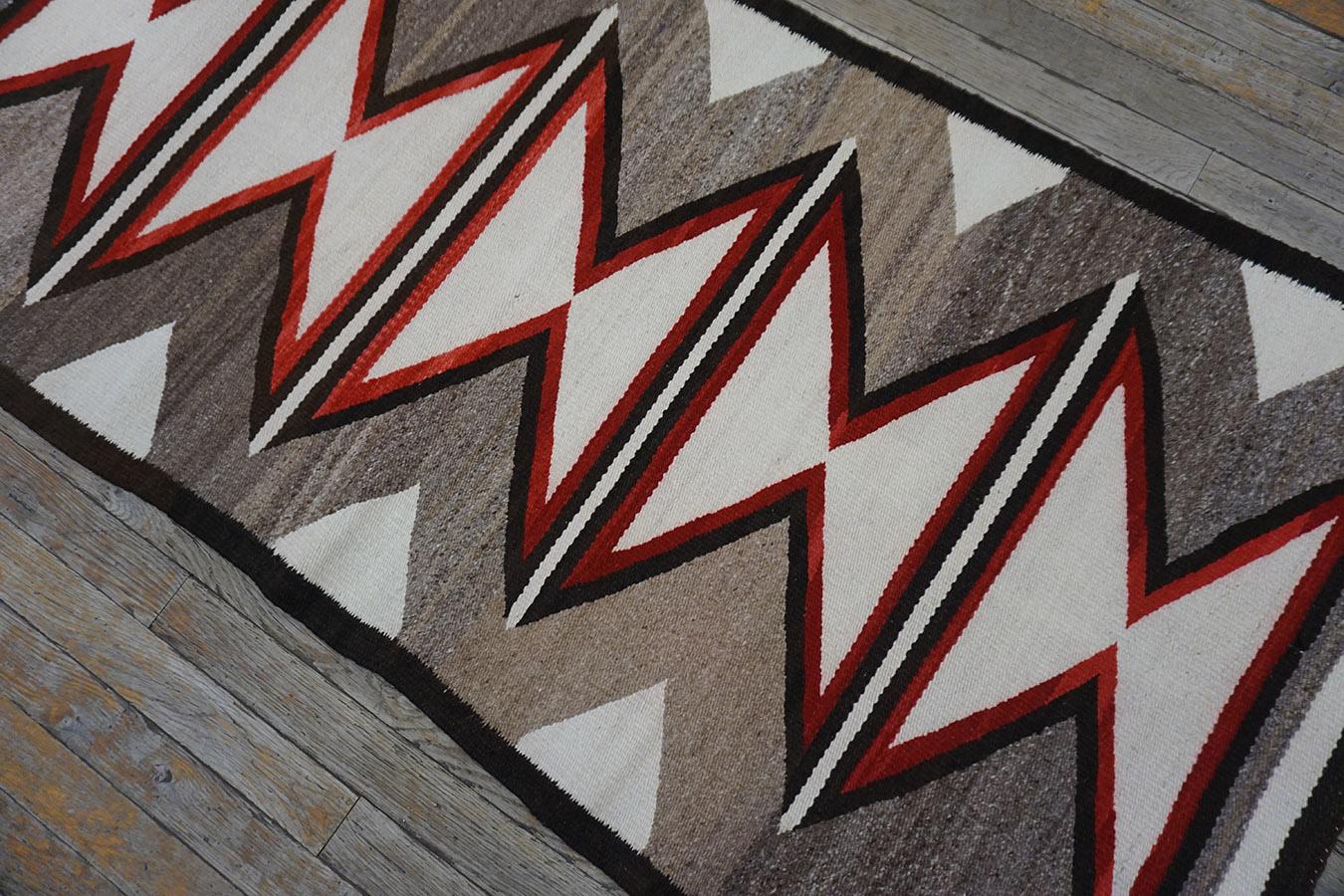 Tapis en cristal Navajo américain du début du 20e siècle en vente 8