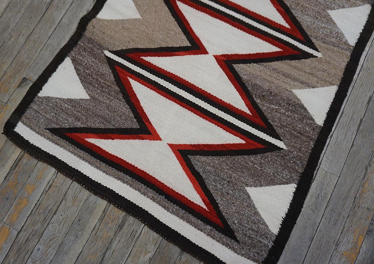 Tapis en cristal Navajo américain du début du 20e siècle en vente 9