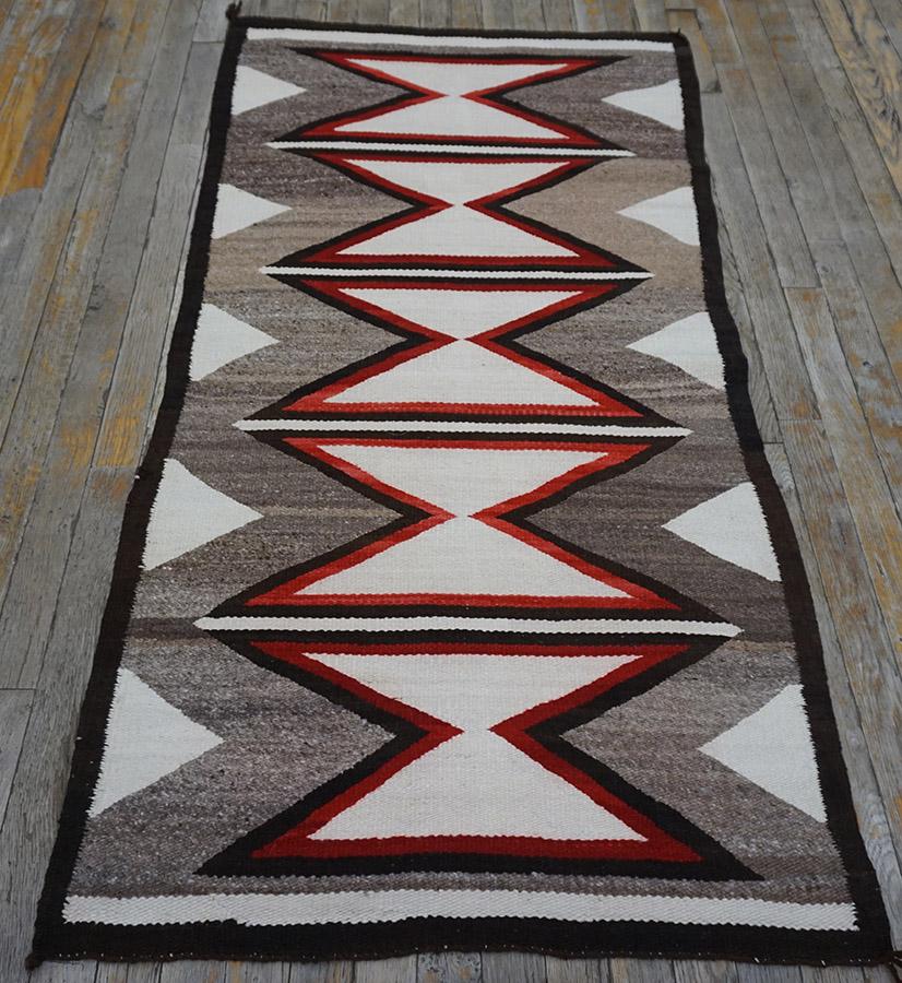 Américain Tapis en cristal Navajo américain du début du 20e siècle en vente