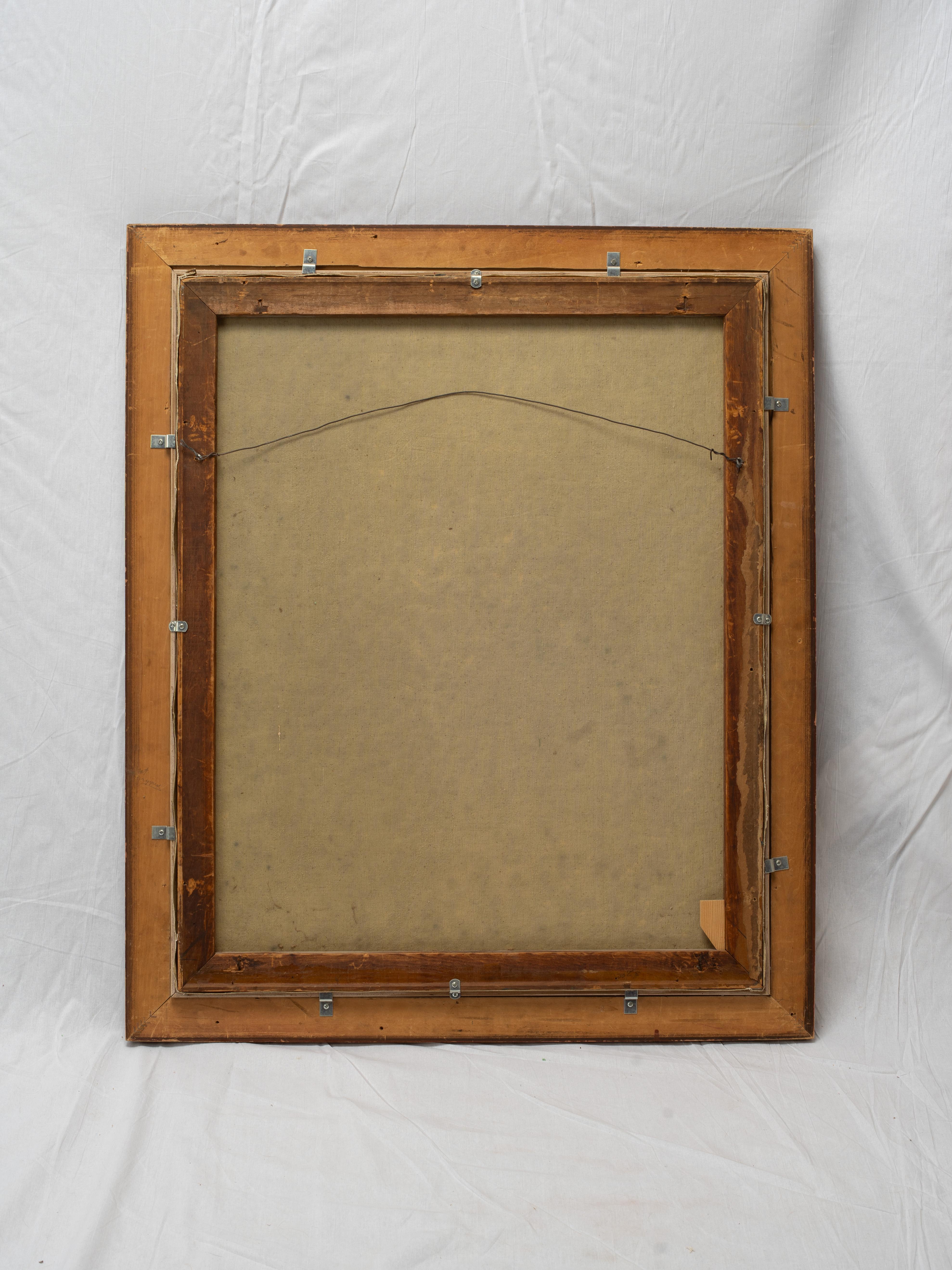 Early 20th Century American Oil Painting of River Landscape by Athol Ewing en vente 12