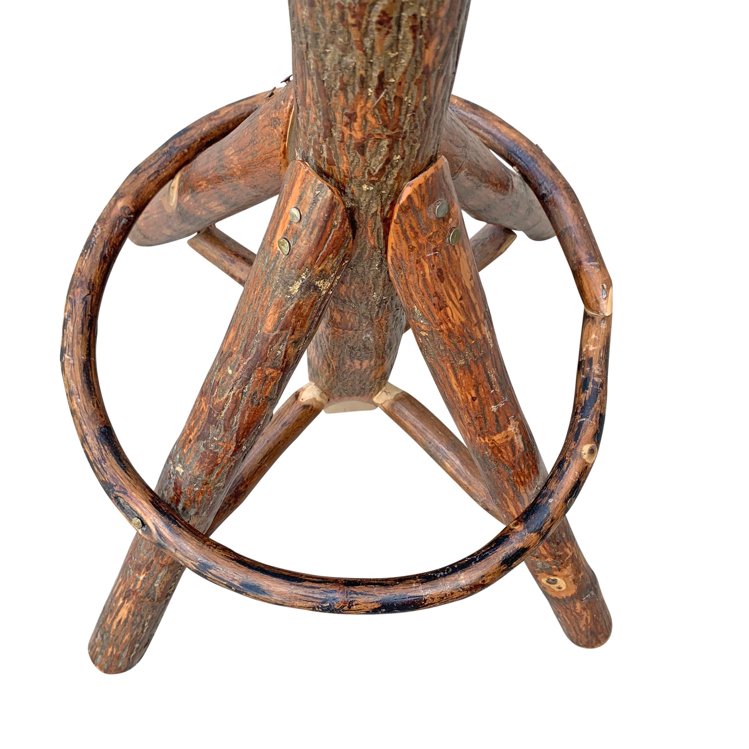 Early 20th Century American Old Hickory Hall Tree at 1stDibs