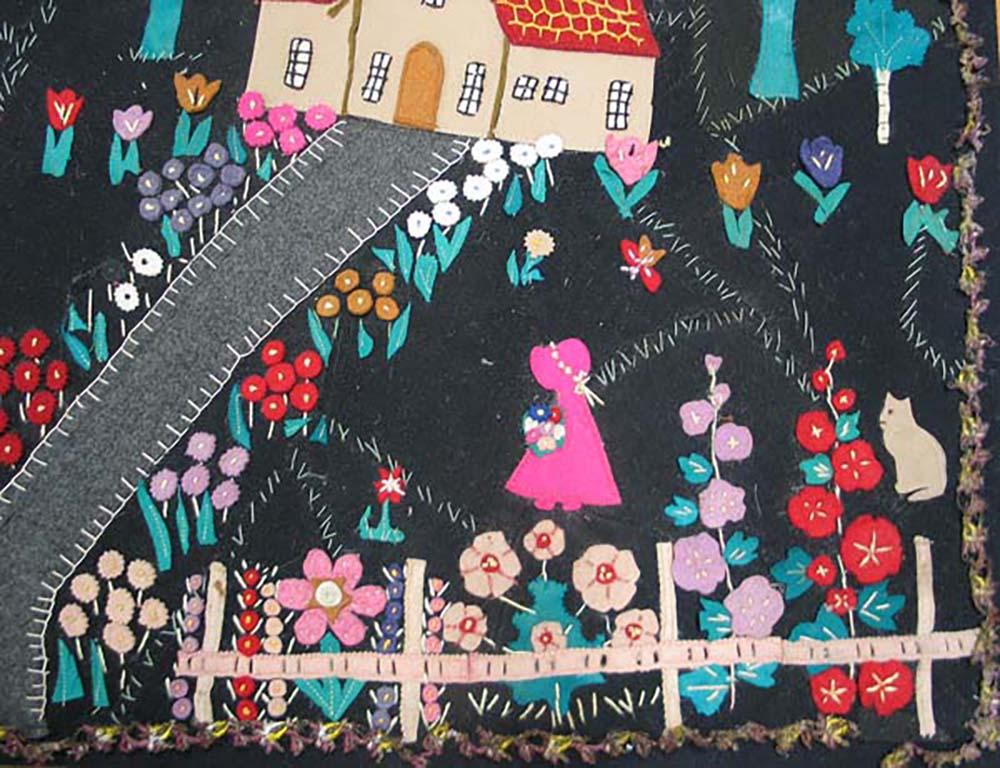 Applique pittoriche americane del primo Novecento 	2' x	3' 2
