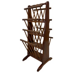 Early 20th Century American Pine Magazine Rack, C.1930