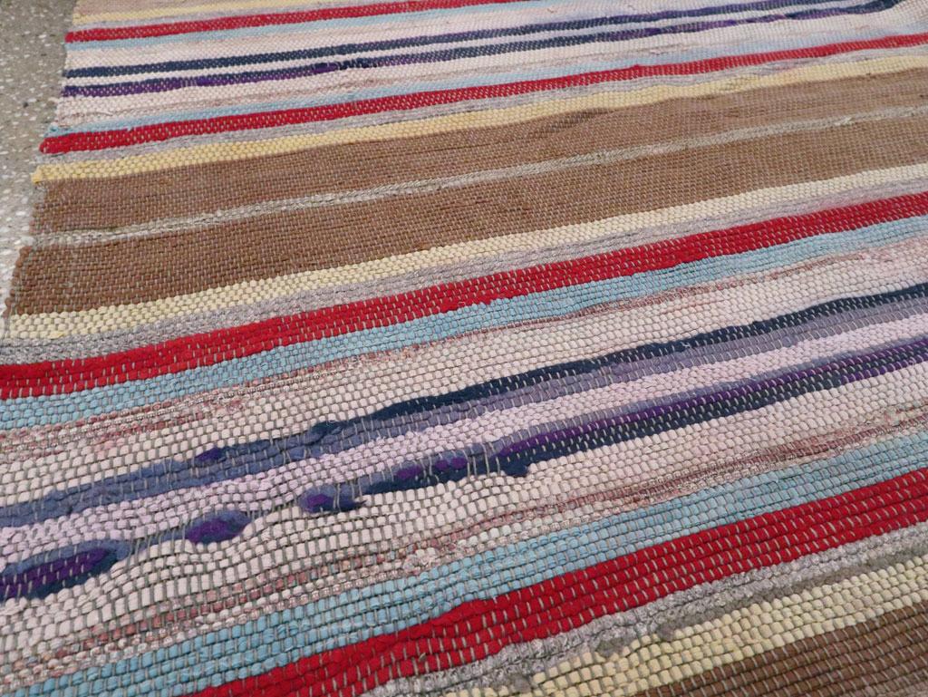 American Rag Rug de principios del siglo XX artesano estadounidense en venta