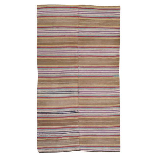 Late 19th Century American Shaker Rag Rug ( 8'6