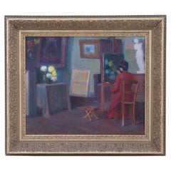 Early 20th Century American School Oil Painting