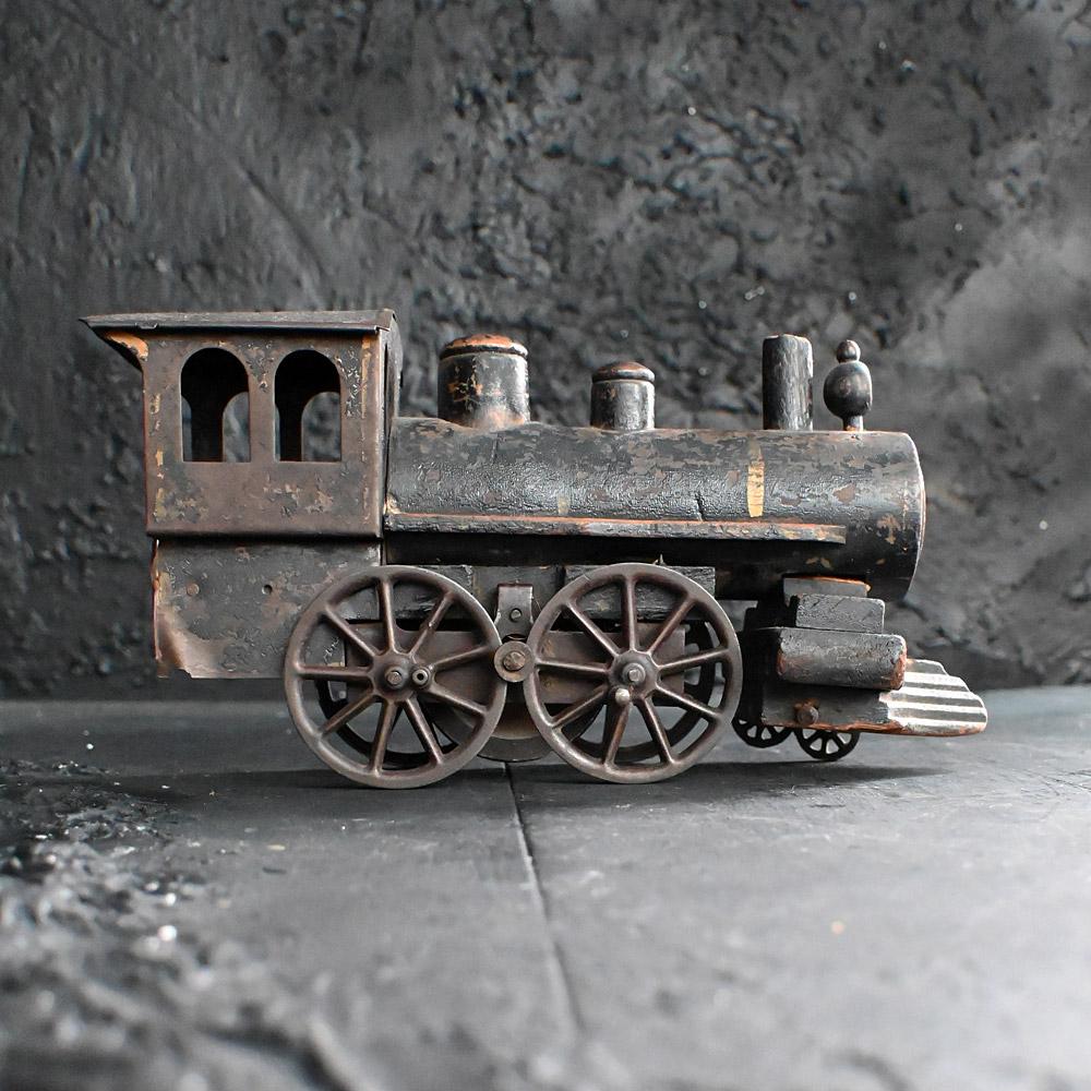 Early 20th Century American Scratch Built Toy Train   1