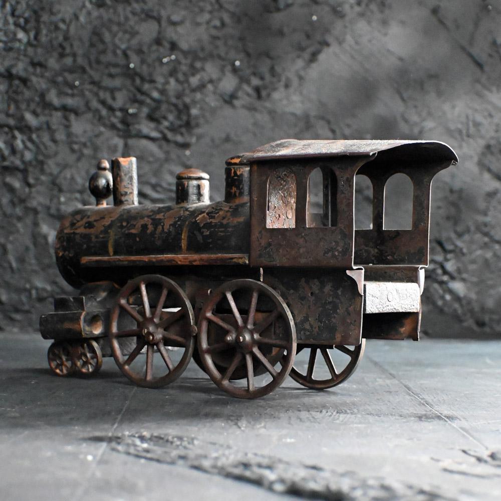 Early 20th Century American Scratch Built Toy Train   3