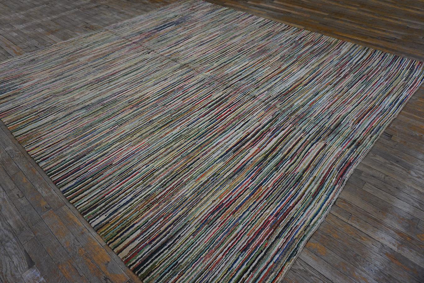 Early 20th Century American Shaker Pile Carpet ( 8'6